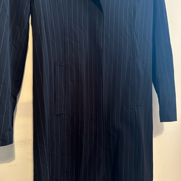 Peace Of Cloth NYC Cooper Zip Car Coat Women’s X-Small Majestic Stripe - Picture 10 of 11